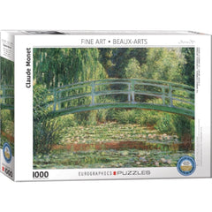 Eurographics - Monet,Japanese Footbridge 1000 Piece Jigsaw Puzzle