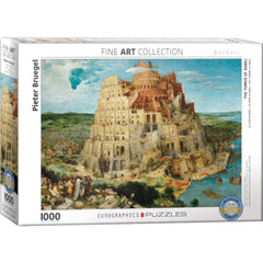 Eurographics - Bruegel Tower Of Babel 1000 Piece Jigsaw Puzzle