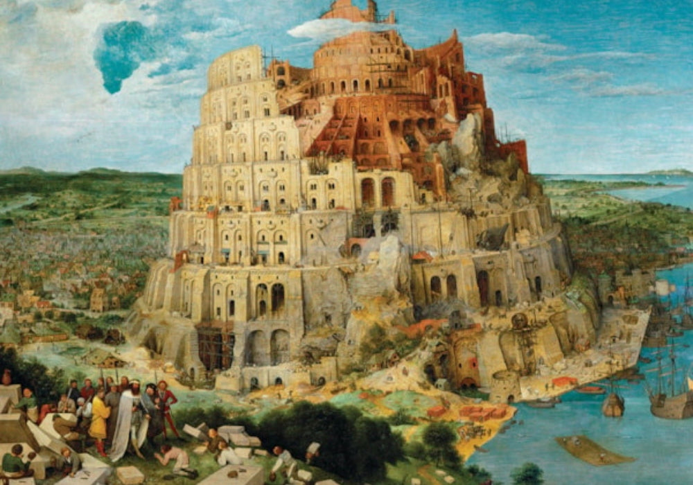 Eurographics - Bruegel Tower Of Babel 1000 Piece Jigsaw Puzzle