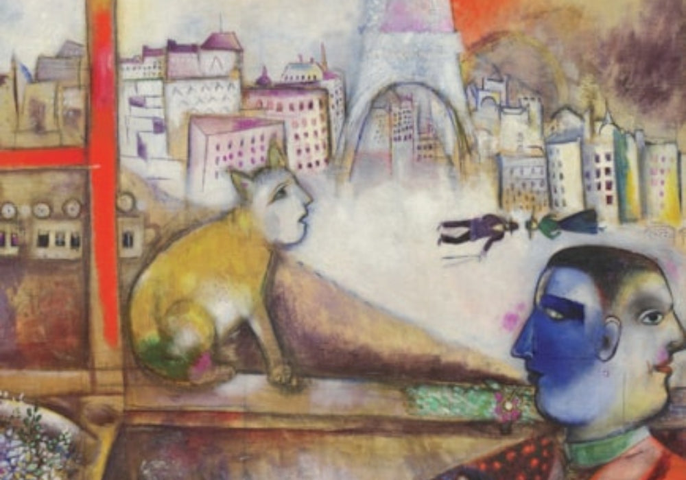 Eurographics - Chagall, Paris Through Window