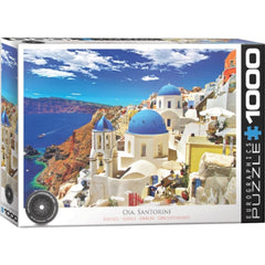 Eurographics - Oia, Santorini Greece 1000 Piece Jigsaw Puzzle