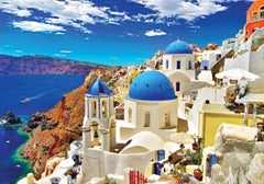 Eurographics - Oia, Santorini Greece 1000 Piece Jigsaw Puzzle