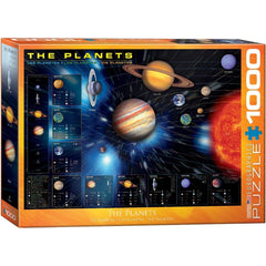 Eurographics - The Planets 1000 Piece Jigsaw Puzzle