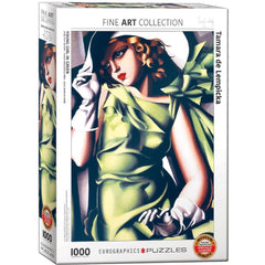 Eurographics - De Lempicka,Young Girl I/Green