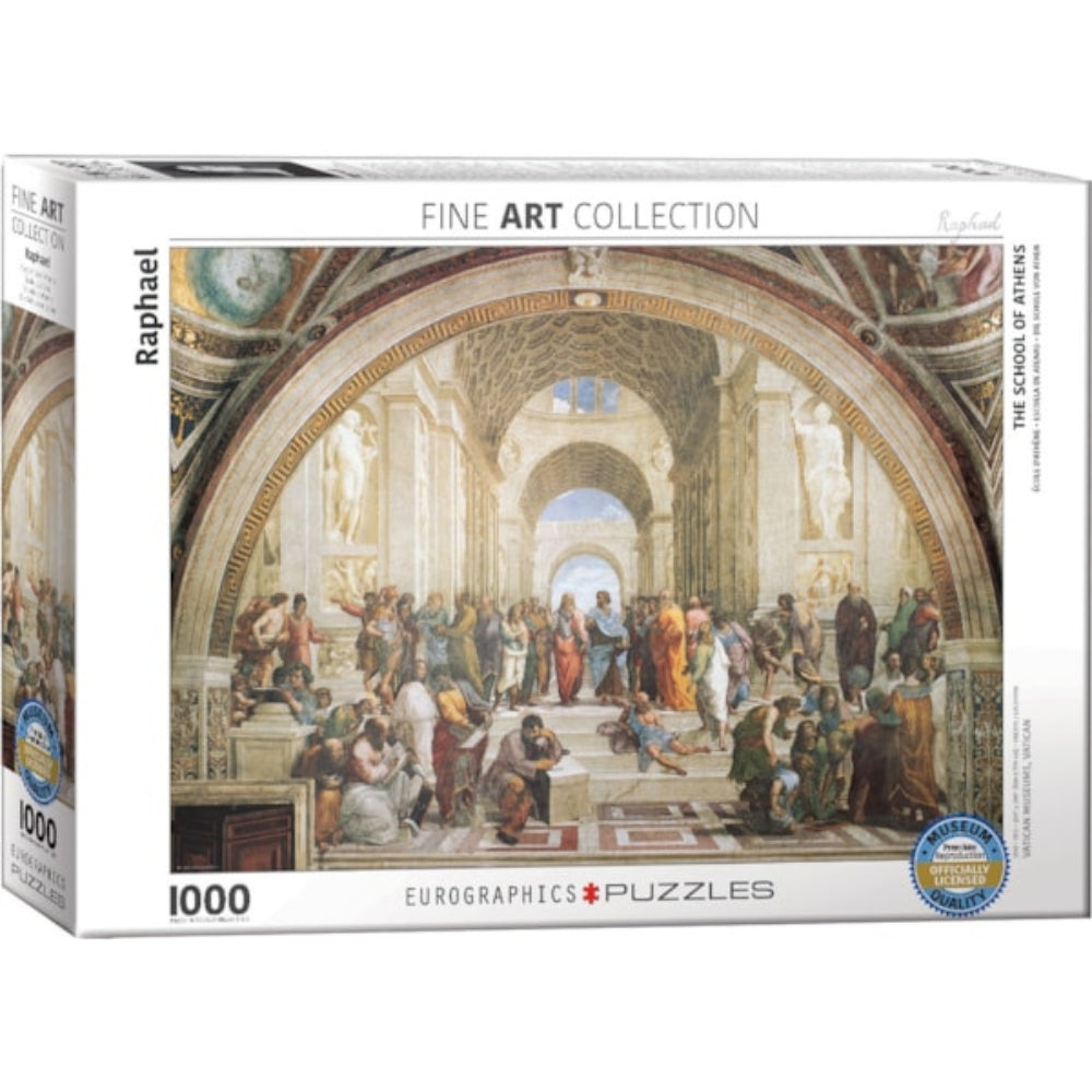 Eurographics - Raphael,School Of Athens 1000 Piece Jigsaw Puzzle