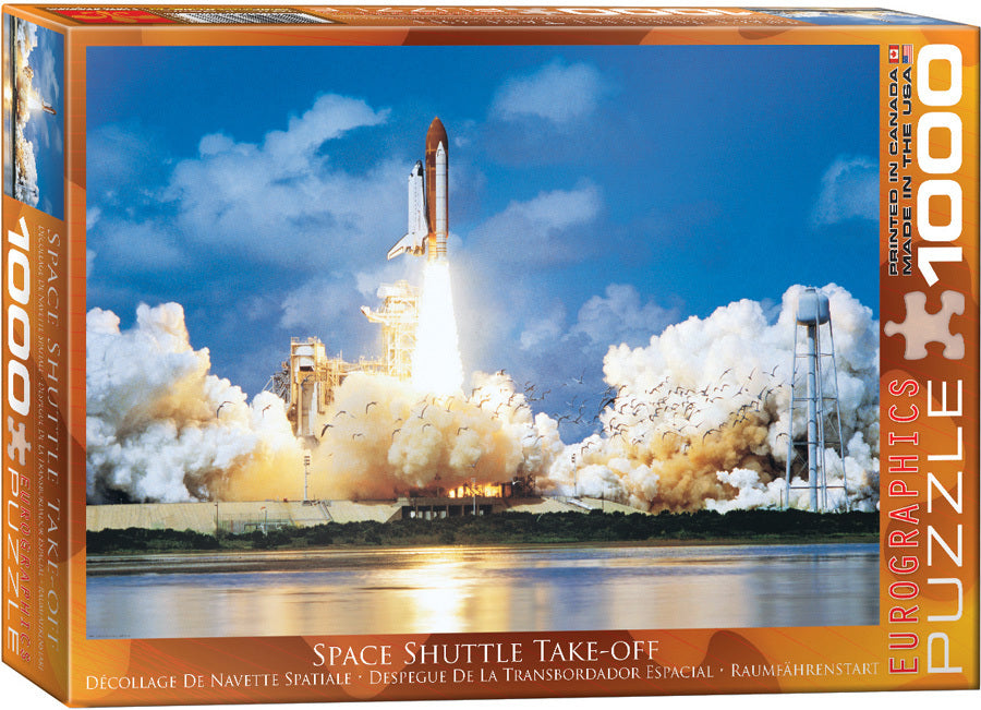 Eurographics - Space Shuttle Take-Off 1000 Piece Jigsaw Puzzle