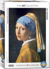 Eurographics - Girl with the Pearl Earring 1000 Piece Jigsaw Puzzle