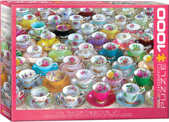 Eurographics - Tea Cup Collection 1000 Piece Jigsaw Puzzle