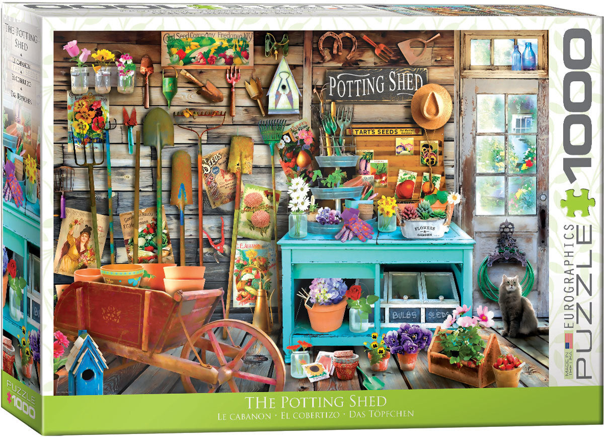 Eurographics - The Potting Shed 1000 Piece Jigsaw Puzzle