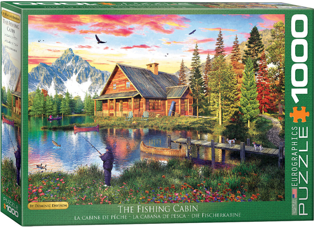 Eurographics - The Fishing Cottage 1000 Piece Jigsaw Puzzle