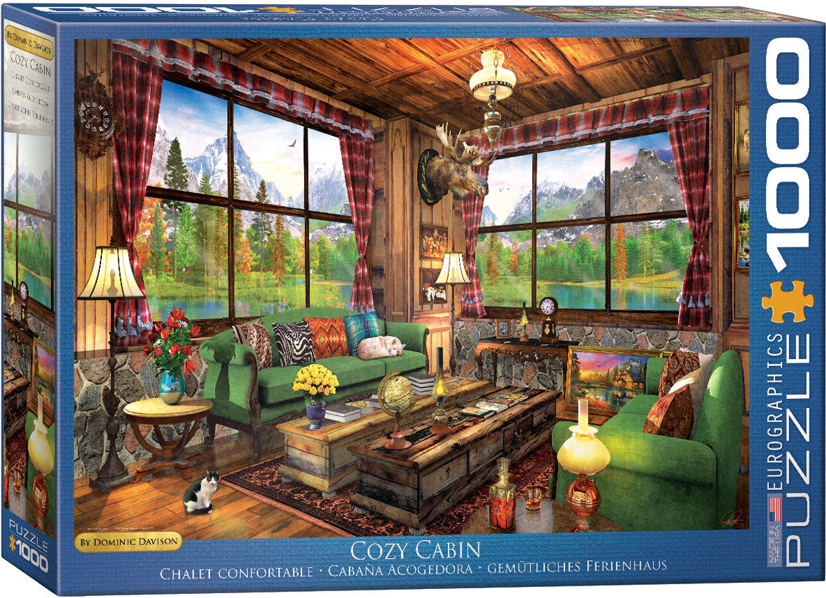 Eurographics - Cozy Cabin 1000 Piece Jigsaw Puzzle