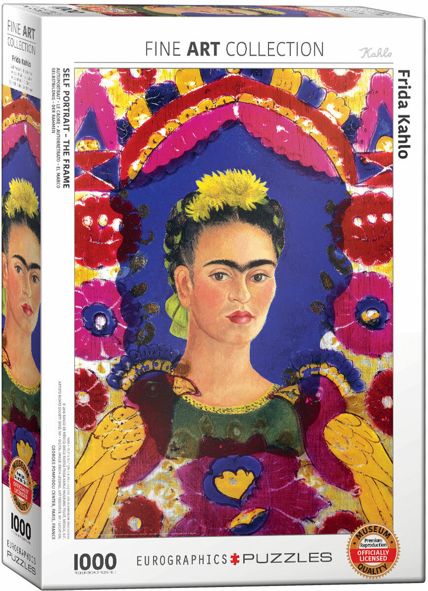 Eurographics -  Kahlo, Self Portrait 1000 Piece Jigsaw Puzzle