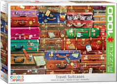 Eurographics -  Travel Suitcases Puzzle 1000 Piece Jigsaw Puzzle