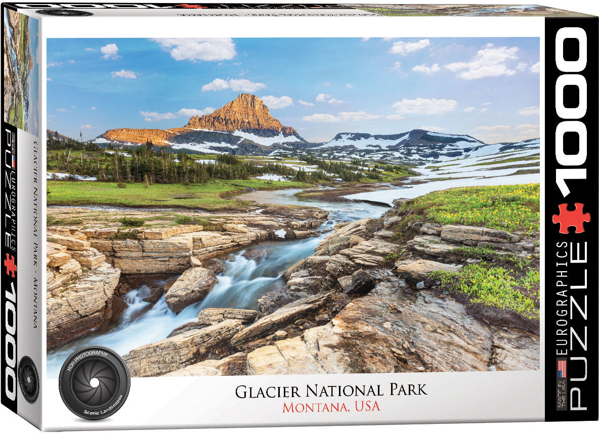 Eurographics - Glacier National Park 1000 Piece Jigsaw Puzzle