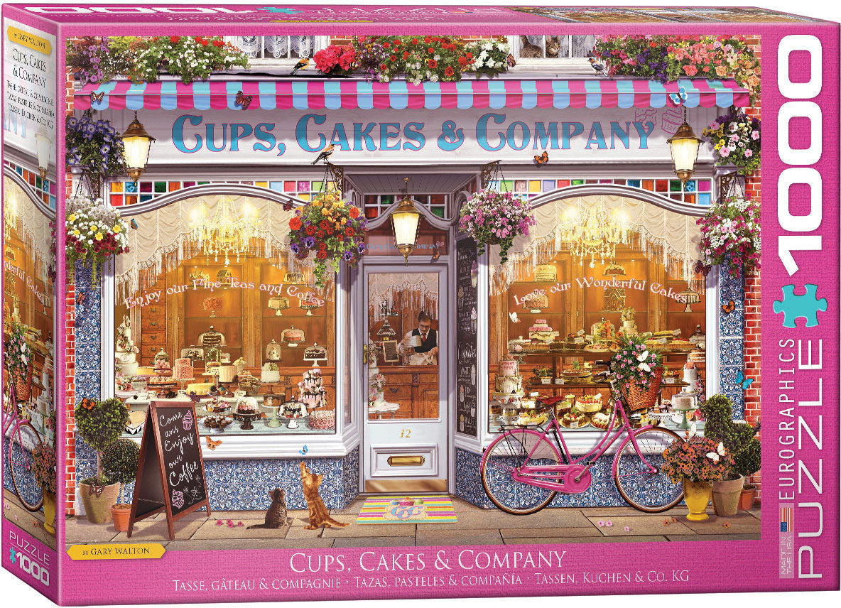 Eurographics - Cups, Cakes & Company 1000 Piece Jigsaw Puzzle