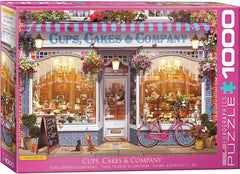 Eurographics - Cups, Cakes & Company 1000 Piece Jigsaw Puzzle