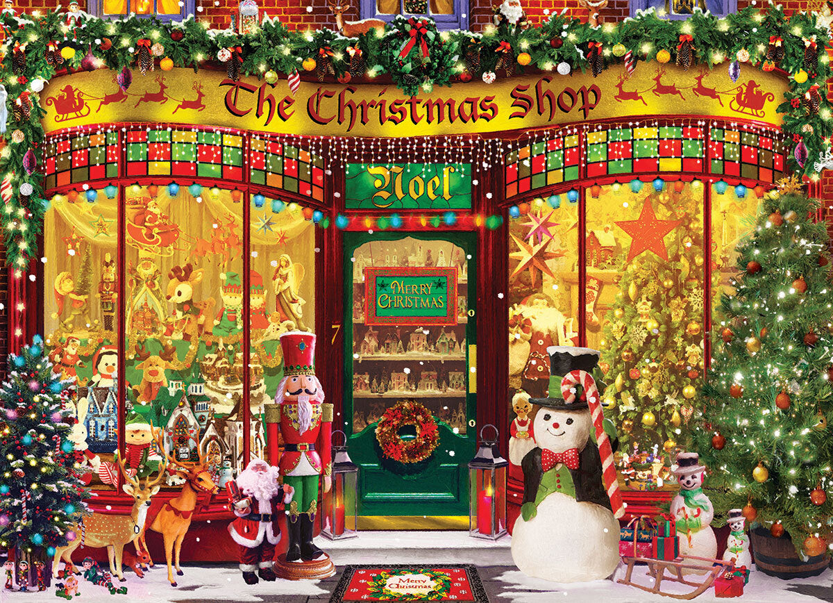 Eurographics - The Christmas Shop 1000 Piece Jigsaw Puzzle