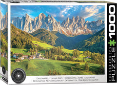 Eurographics - Dolomites Moutains, Italy 1000 Piece Jigsaw Puzzle