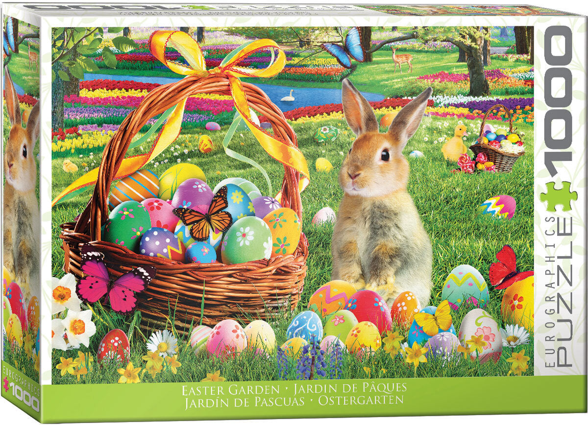 Eurographics - Easter Garden 1000 Piece Jigsaw Puzzle