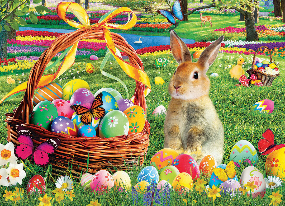 Eurographics - Easter Garden 1000 Piece Jigsaw Puzzle