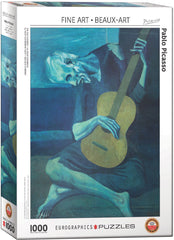 Eurographics - Picasso, The Old Guitarist 1000 Piece Jigsaw Puzzle