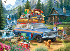 Eurographics - Loading the Wagoneer- Jeep 1000 Piece Jigsaw Puzzle