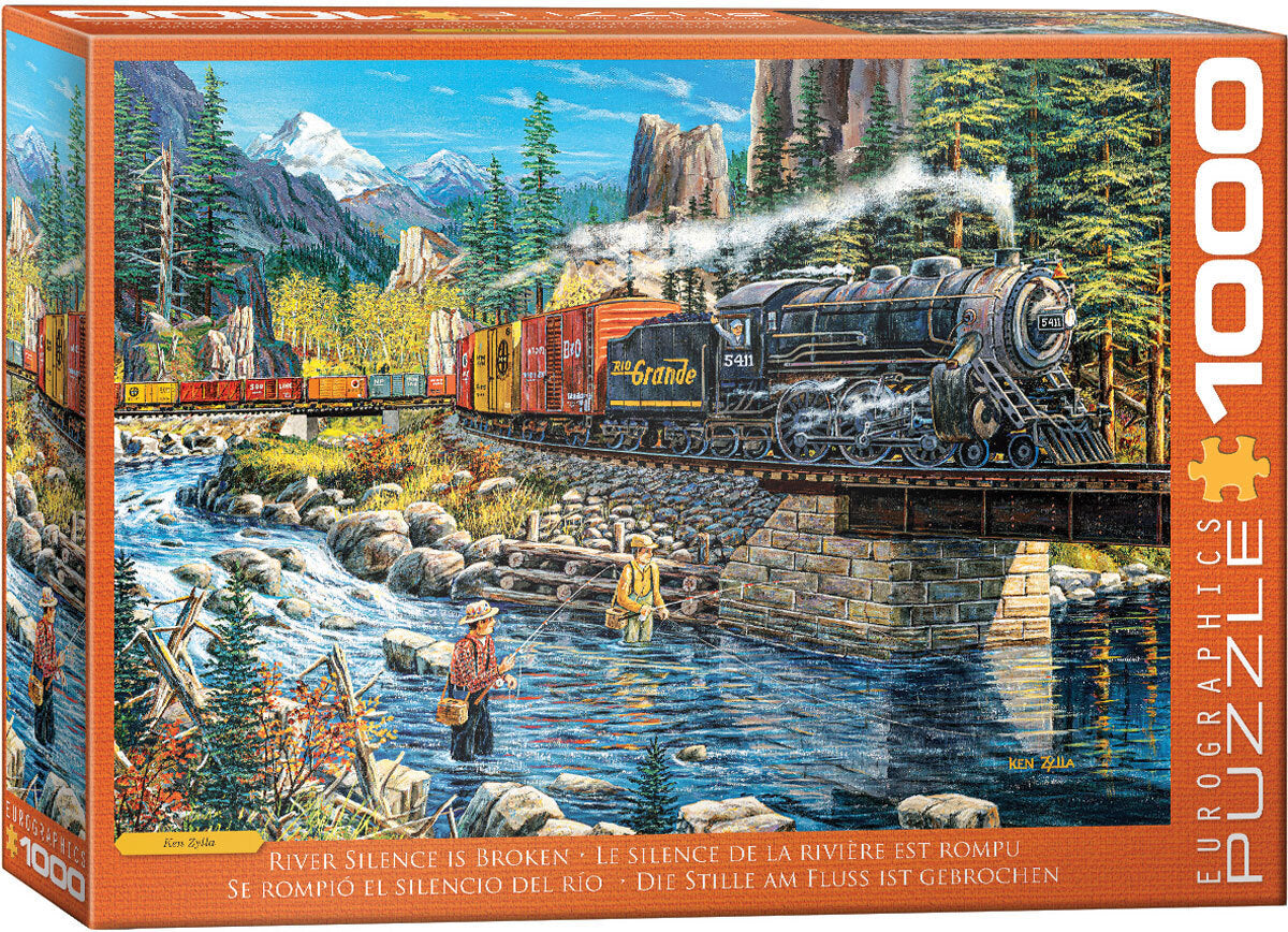 Eurographics - River Silence Is Broken 1000 Piece Jigsaw Puzzle