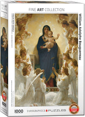 Eurographics - Virgin with Angels 1000 Piece Jigsaw Puzzle