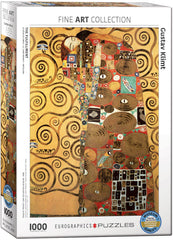 Eurographics - Klimt, The Fulfillment 1000 Piece Jigsaw Puzzle