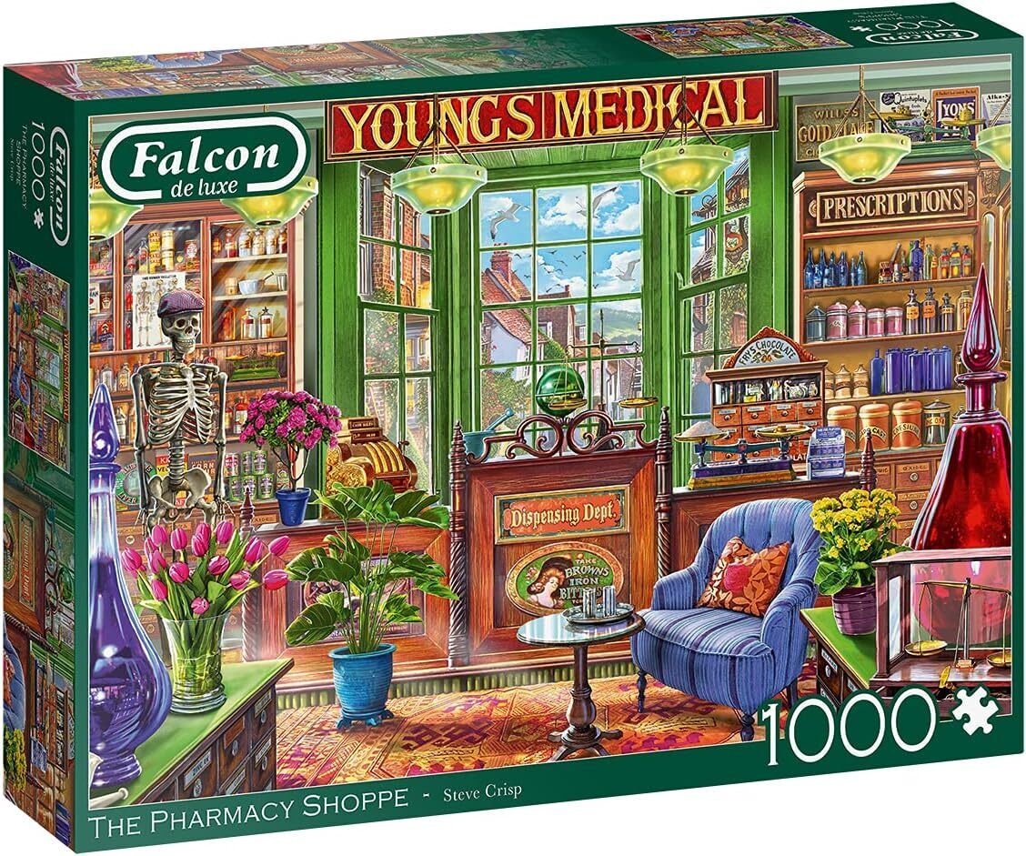 Falcon - Pharmacy Shoppe 1000 Piece Jigsaw Puzzle