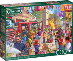 Falcon - Open Day At The Fire Station 1000 Piece Jigsaw Puzzle