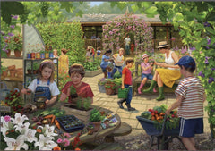 Falcon - The Vegetable Garden 1000 Piece Jigsaw Puzzle