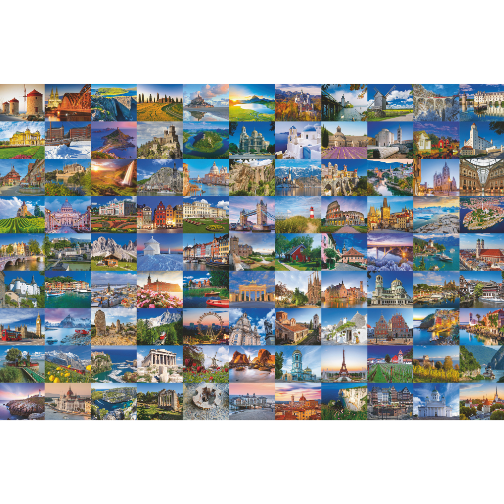 Ravensburger - 99 Beautiful Places of Europe 3000 Piece Adult's Jigsaw Puzzle