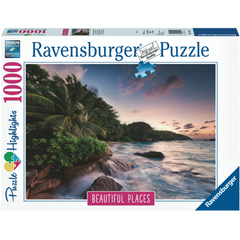 Ravensburger - Beautiful Places: Praslin Island Seychelles 1000 Piece Adult's Jigsaw Puzzle