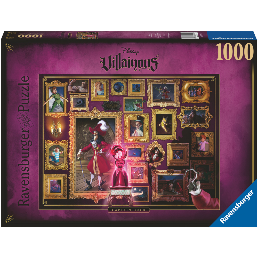 Ravensburger - Disney Villainous: Captain Hook 1000 Piece Jigsaw Puzzle