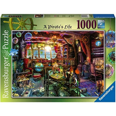 Ravensburger - A Pirate's Life 1000 Piece Jigsaw Puzzle