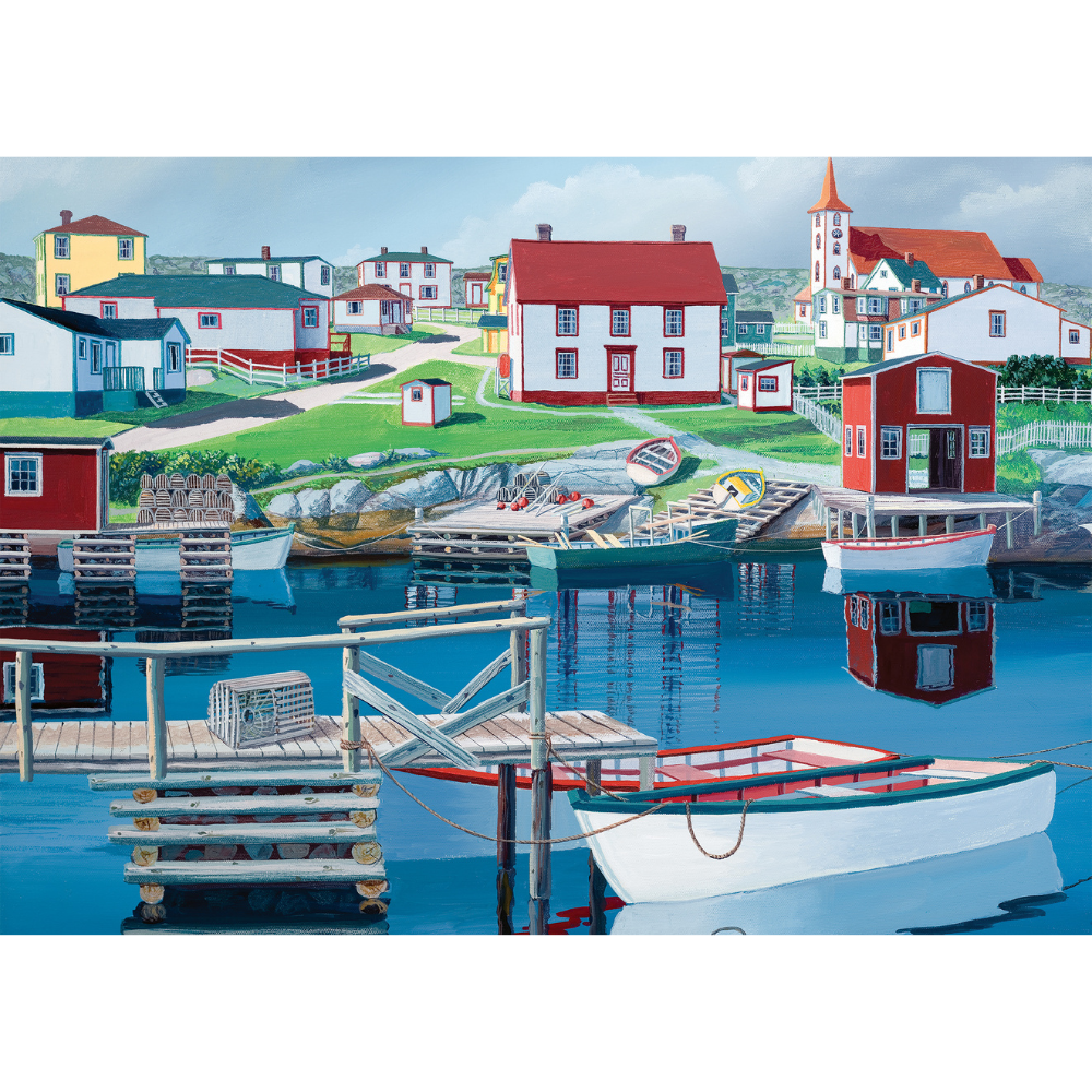 Ravensburger - Canadian Collection: Greenspond Harbor 1000 Piece Jigsaw Puzzle