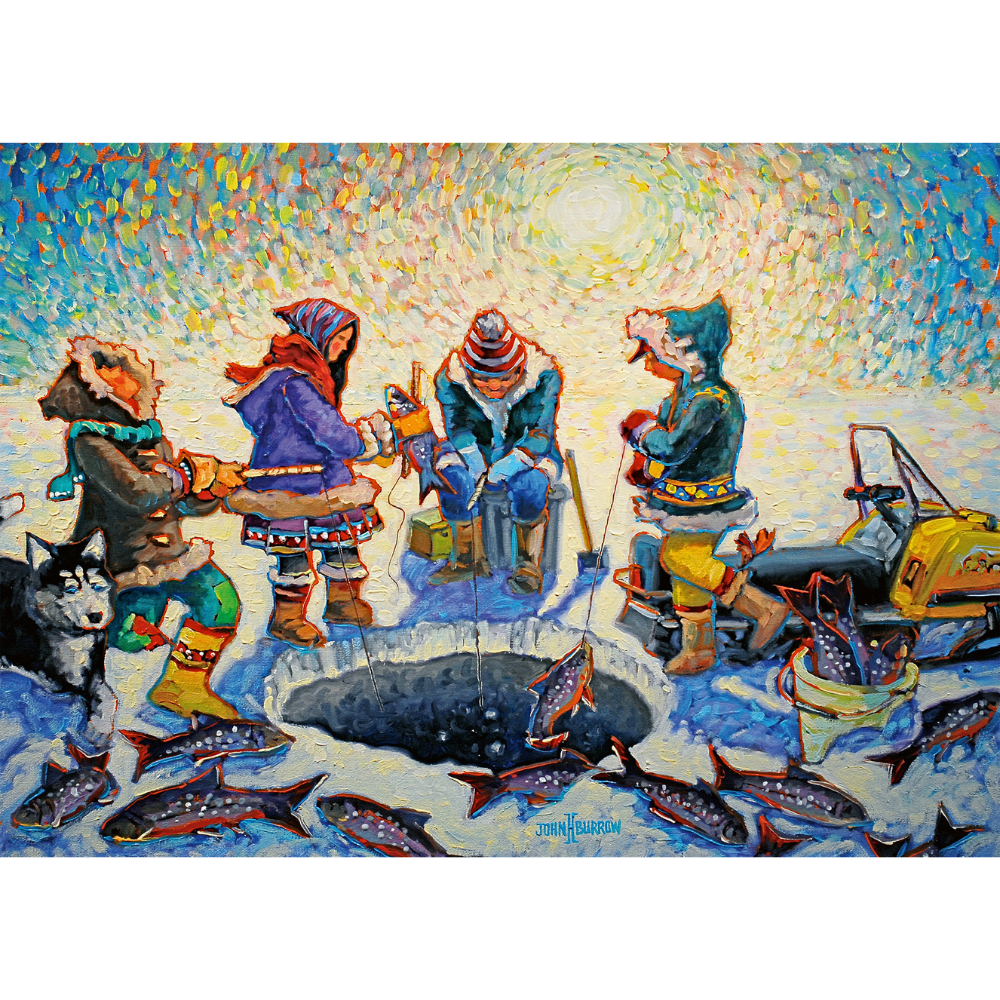 Ravensburger - Canadian Collection: Ice Fishing 1000 Piece Adult's Jigsaw Puzzle