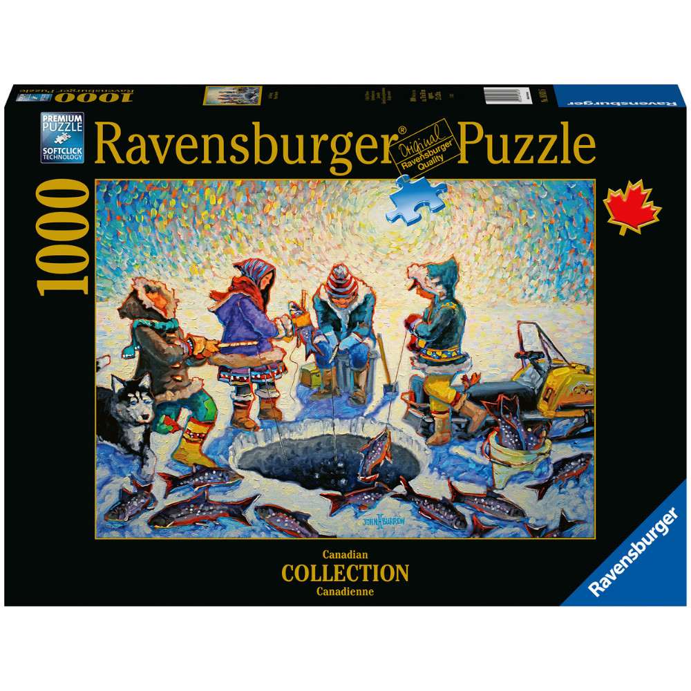 Ravensburger - Canadian Collection: Ice Fishing 1000 Piece Adult's Jigsaw Puzzle