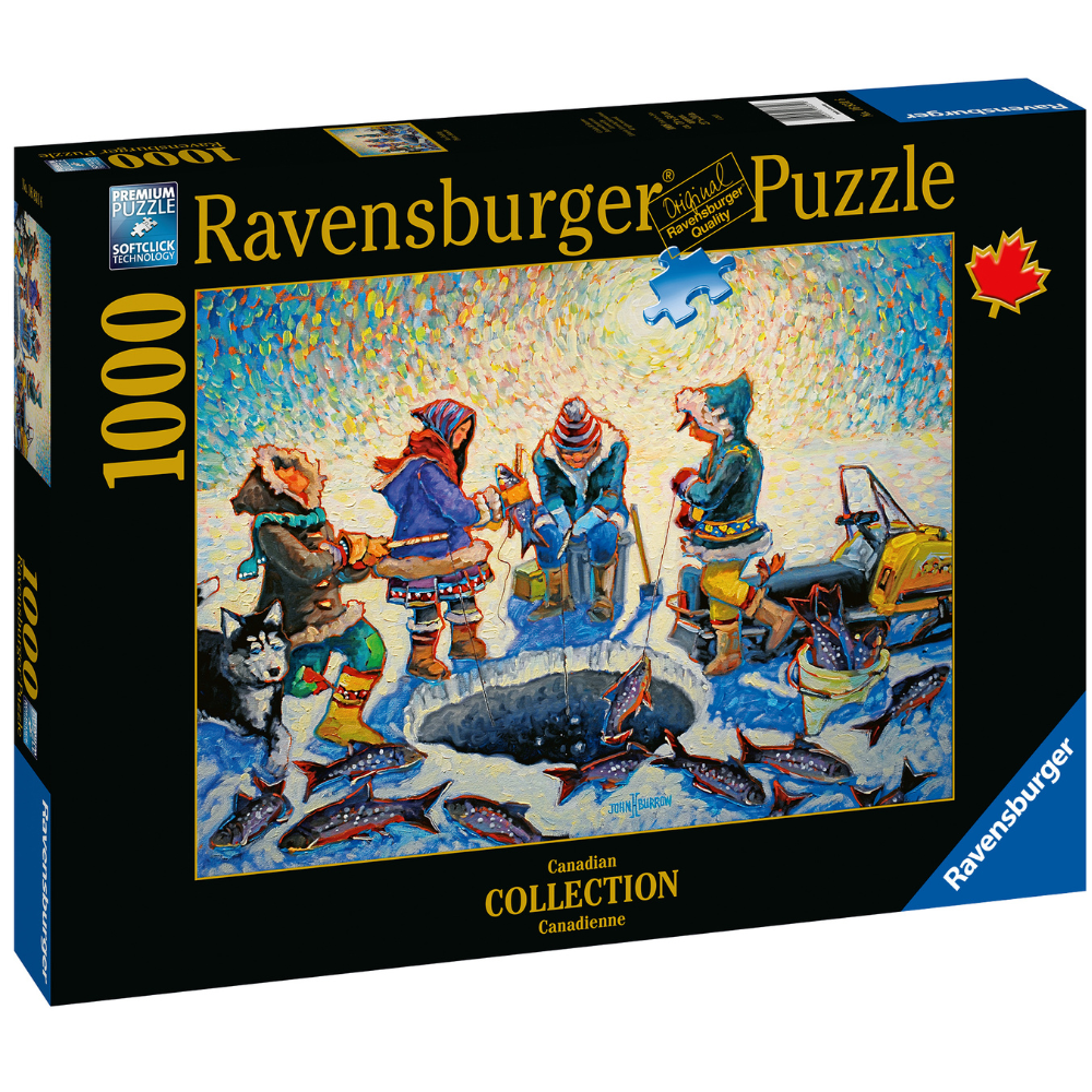 Ravensburger - Canadian Collection: Ice Fishing 1000 Piece Adult's Jigsaw Puzzle