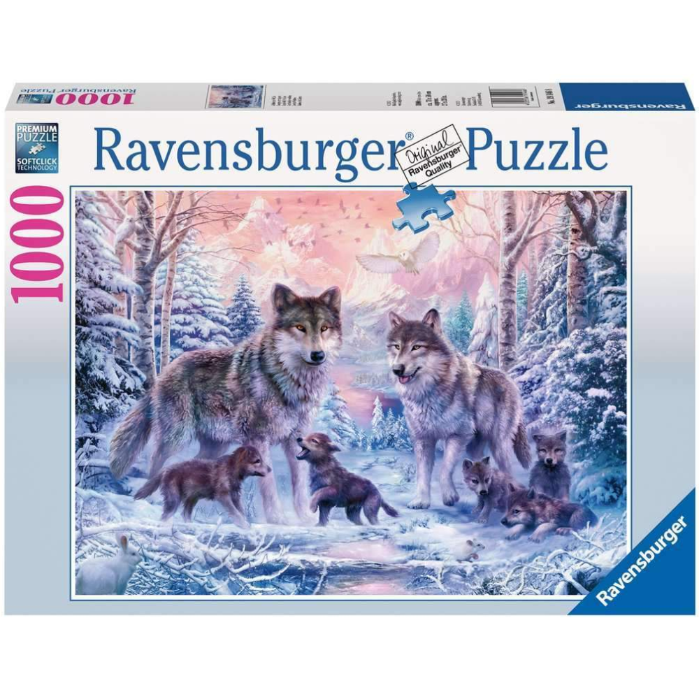 Ravensburger - Arctic Wolves Puzzle 1000 Piece Puzzle