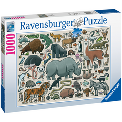 Ravensburger - You Wild Animal 1000 Piece Adult's Jigsaw Puzzle