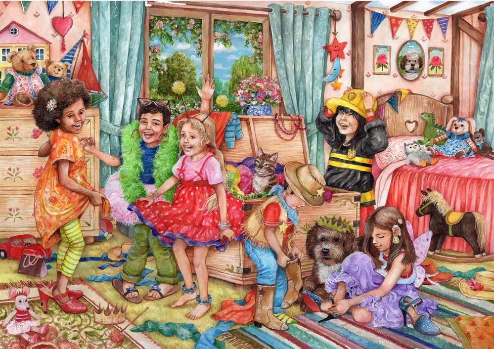 Gibsons - Fancy Dress Fun 500 Piece Jigsaw Puzzle