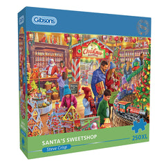 Gibsons -  Santa's Sweetshop Extra Large 250 XL Piece Jigsaw Puzzle