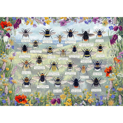 Gibsons - Brilliant Bees 1000 Piece Puzzle