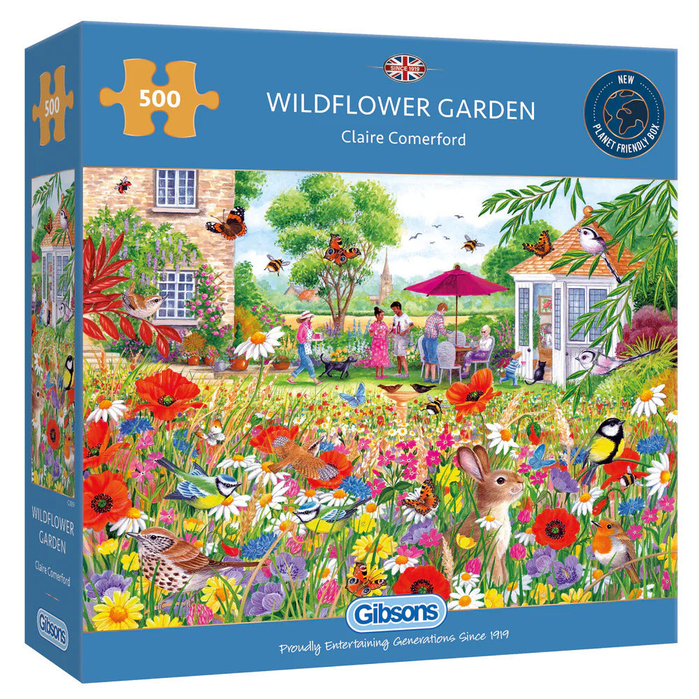 Gibsons - Wildflower Garden 500 Piece Jigsaw Puzzle