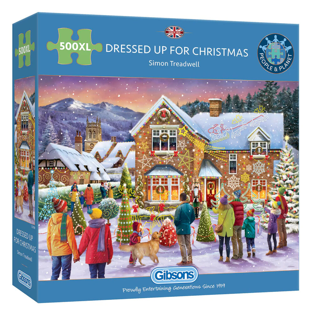 Gibsons - Dressed Up For Christmas XL 500 Piece Puzzle