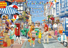 Gibsons - Heading For The Beach Extra Large 500 Piece Jigsaw Puzzle