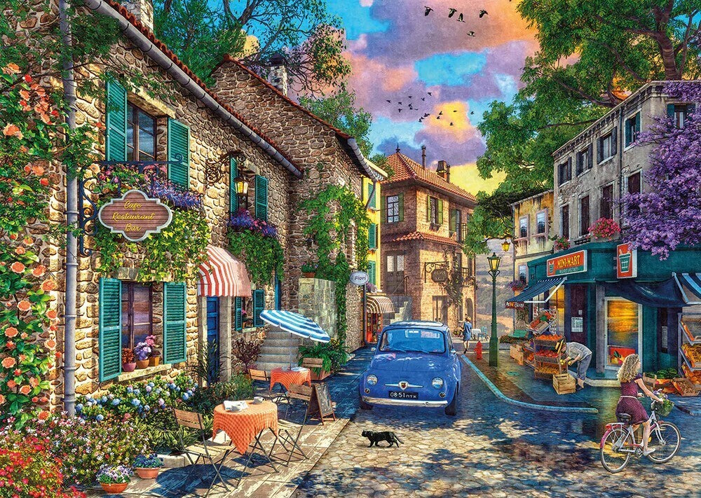 Gibsons - Morning In The Med Puzzle  1000 Piece Jigsaw Puzzle