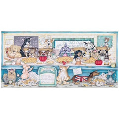 Gibsons - Tail of Two Chippy's Panoramic 636 Piece Puzzle